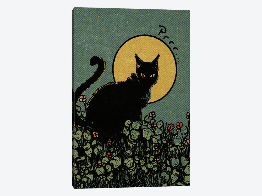 Cat by Illunatica 1-piece Canvas Print