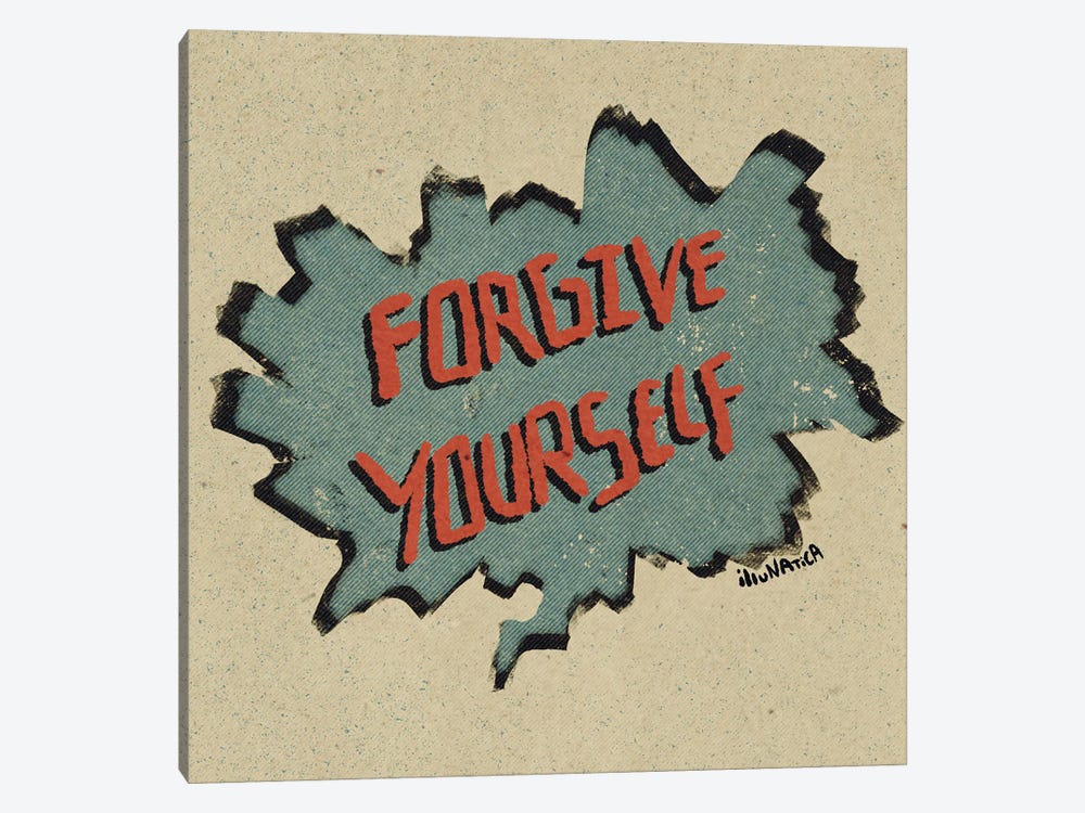 Forgive Yourself by Illunatica 1-piece Canvas Artwork