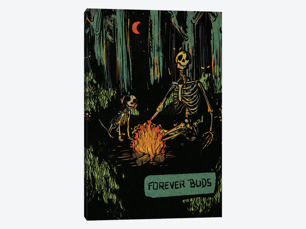 Forever Buddies by Illunatica 1-piece Art Print