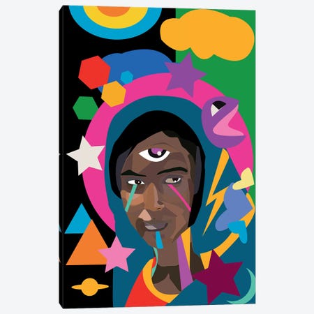Ethiopian Madonne Canvas Print #ILO11} by Indie Lowve Canvas Artwork