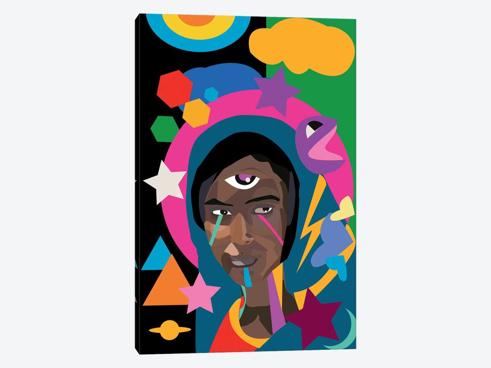 Ethiopian Madonne by Indie Lowve 1-piece Canvas Wall Art