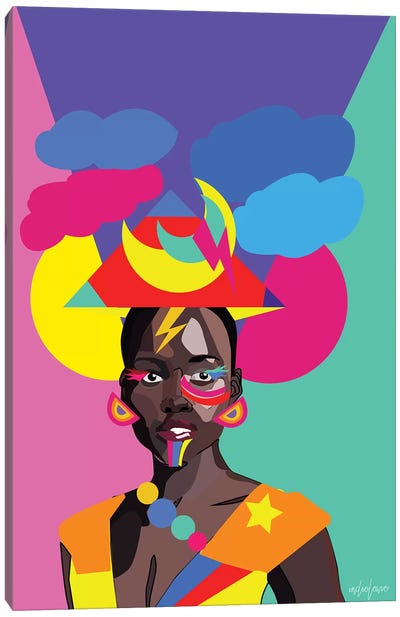 Lupita Canvas Art Print - Black History Month