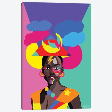 Lupita Canvas Print #ILO16} by Indie Lowve Canvas Art Print