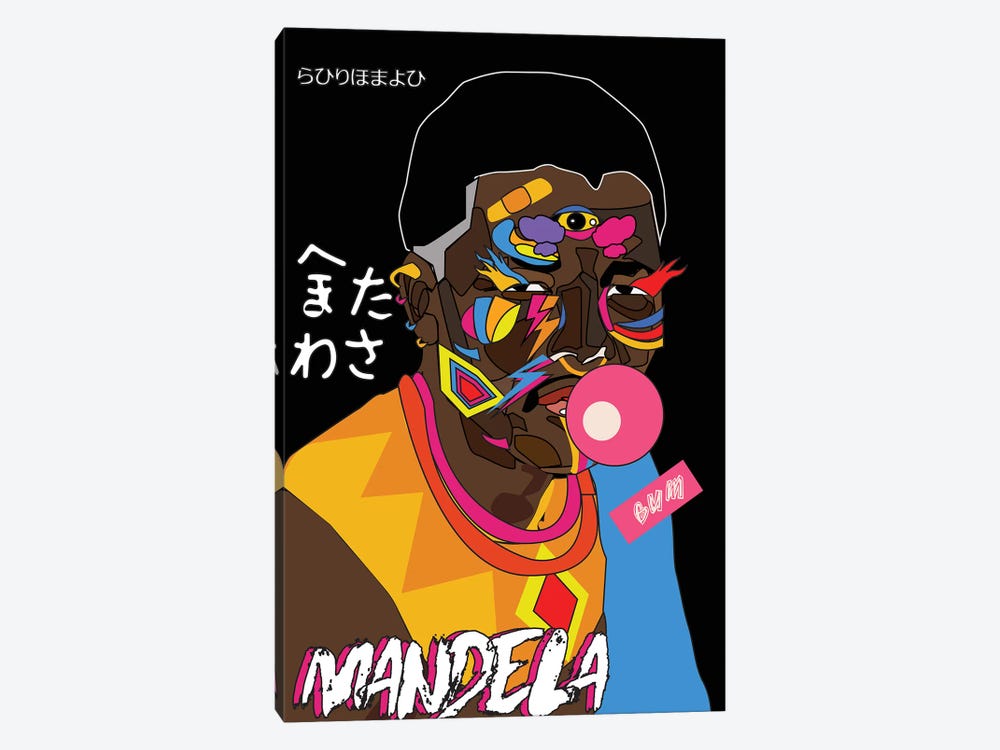 Mandela by Indie Lowve 1-piece Canvas Artwork