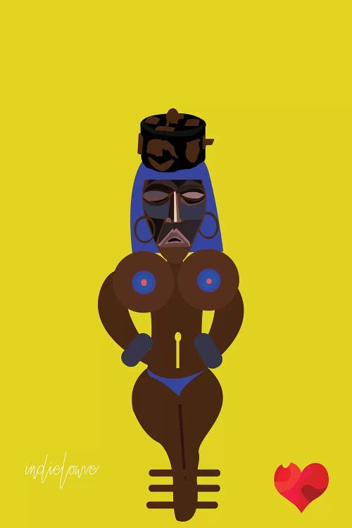 Statue Soufi Woman