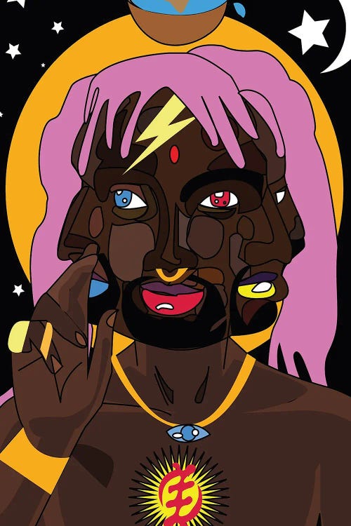 Mystical Adam by Indie Lowve wall art