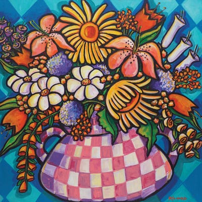 Spring Bouquet by Ilene Richard canvas print