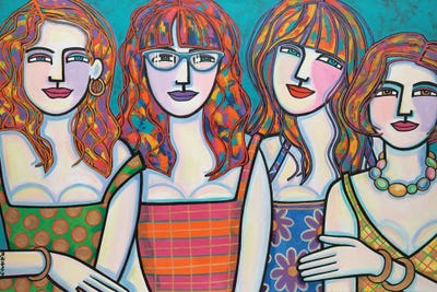 Family Members by Ilene Richard canvas print