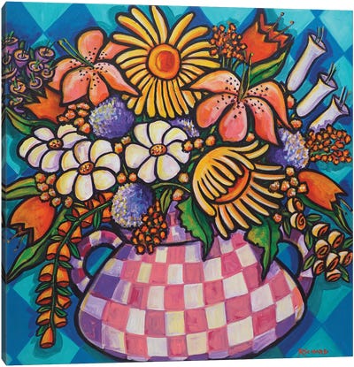 Spring Bouquet Canvas Art Print - Ilene Richard