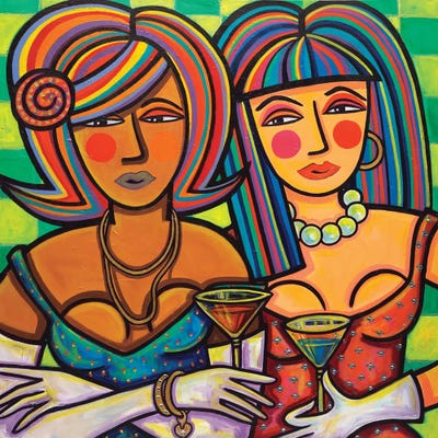 Double Your Pleasure by Ilene Richard canvas print