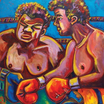 The Boxers by Ilene Richard canvas print