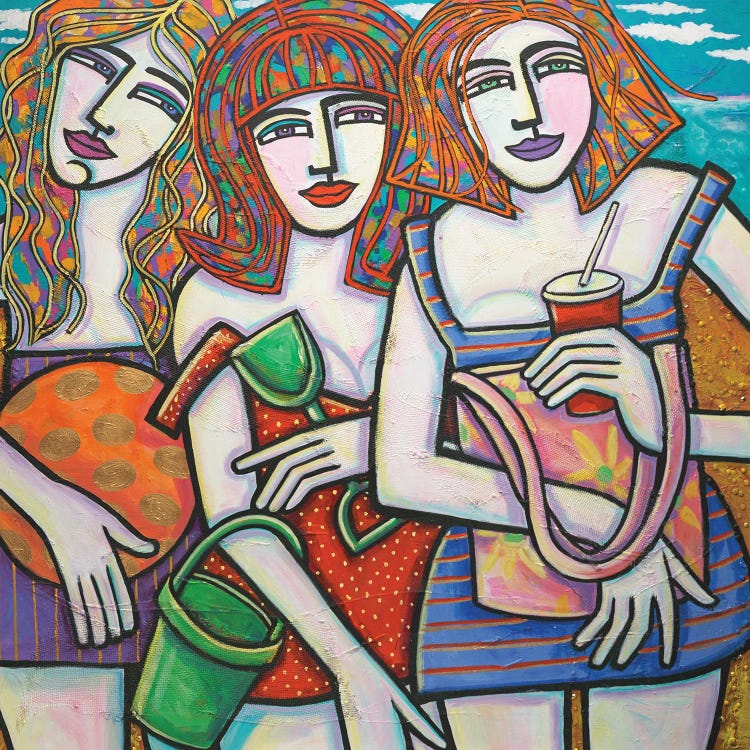 Summer Friends by Ilene Richard wall art