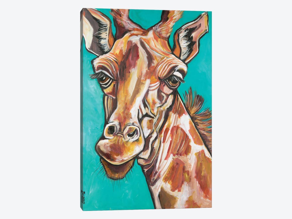 Giraffe by Ilene Richard 1-piece Canvas Art