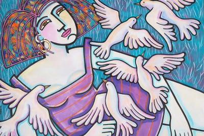 Peace Of Mind by Ilene Richard canvas print