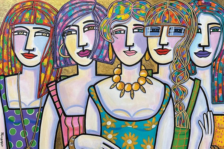 Dressed To The Nines by Ilene Richard wall art