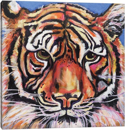 Tiger Canvas Art Print - Ilene Richard