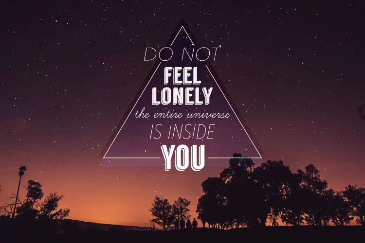 Lonely by 5by5collective wall art