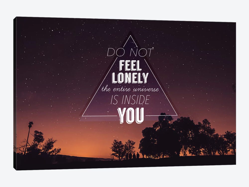 Lonely by 5by5collective 1-piece Art Print