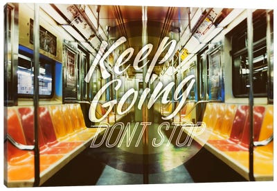Keep Going Canvas Art Print - Inspired Landscapes