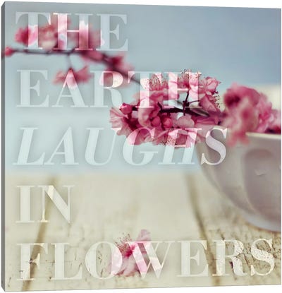 In Flowers Canvas Art Print - Inspired Landscapes