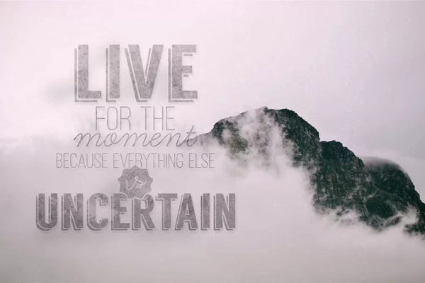 Wisdom: Live for the Moment by 5by5collective