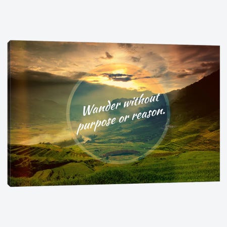 Wander Canvas Print #ILS20} by 5by5collective Canvas Print