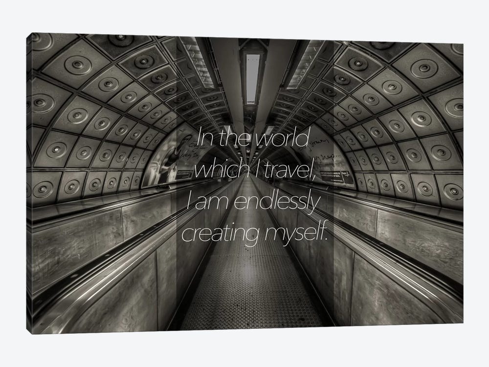 World Travels by 5by5collective 1-piece Canvas Print