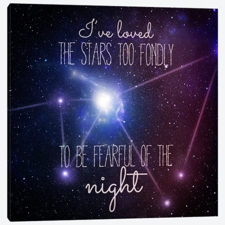Loving the Stars Canvas Print #ILS30} by 5by5collective Canvas Artwork