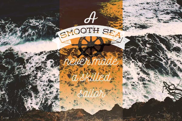 Determination: A Smooth Sea by 5by5collective