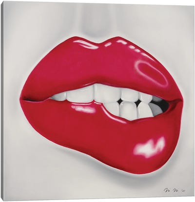 The Sweetest Taboo In Red Canvas Art Print - Similar to Andy Warhol