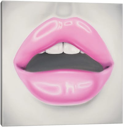 The Sweetest Taboo In Hot Pink Canvas Art Print - Barbiecore