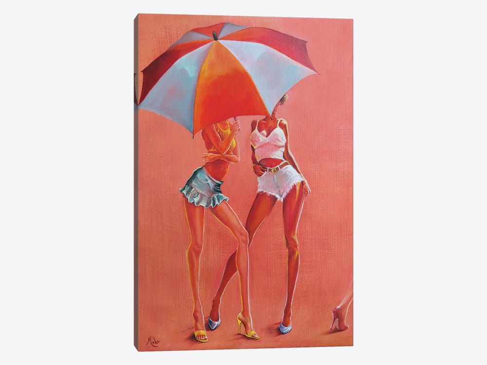 Gossiping by Isabel Mahe 1-piece Art Print