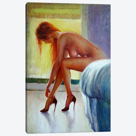 Glamour Against The Light Canvas Print #IMA128} by Isabel Mahe Canvas Art