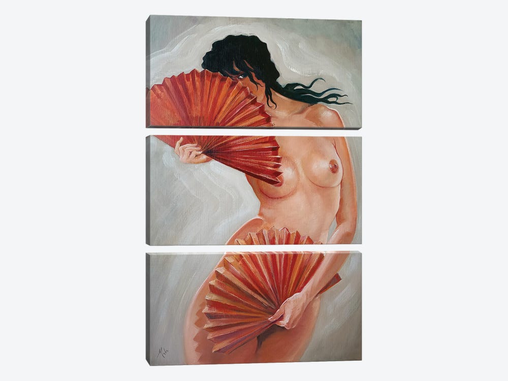 Venus With Fans by Isabel Mahe 3-piece Art Print