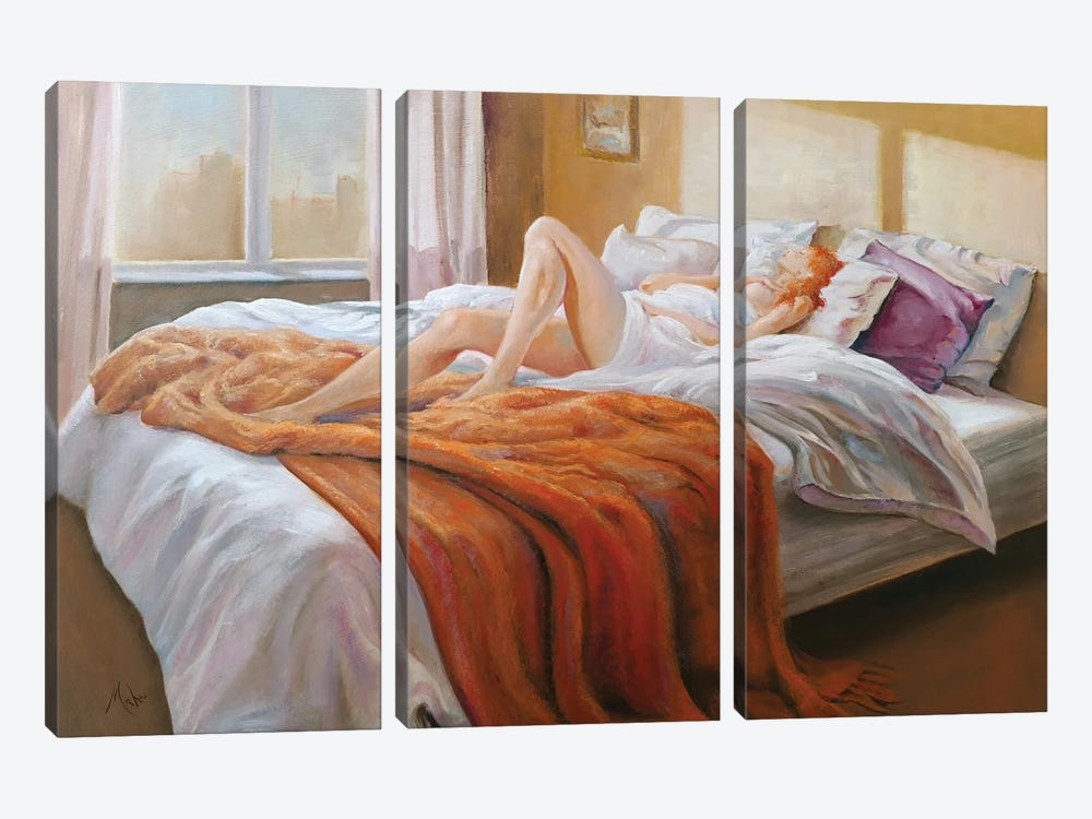 Love Sickness by Isabel Mahe 3-piece Canvas Art Print