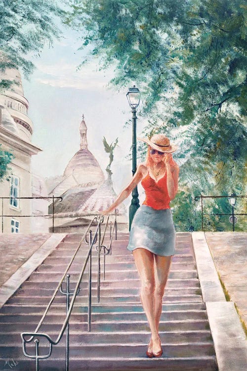 The Archangel Of Montmartre by Isabel Mahe wall art