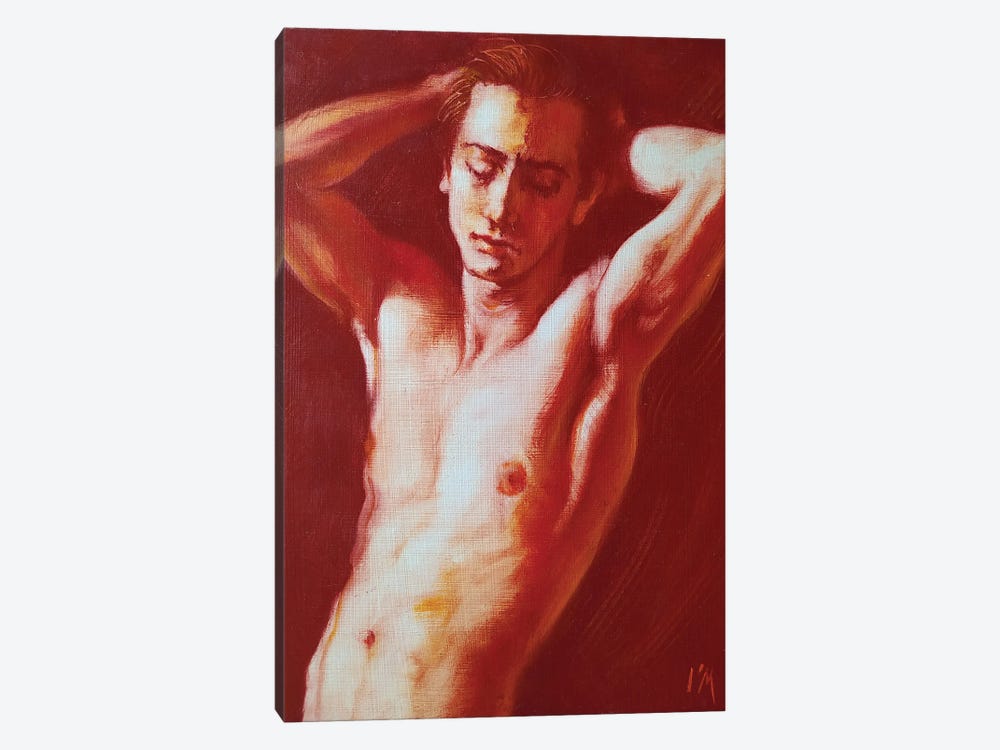 Handsome Guy by Isabel Mahe 1-piece Canvas Wall Art