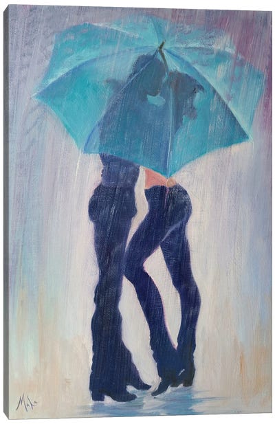 Love Story Canvas Art Print - Legs