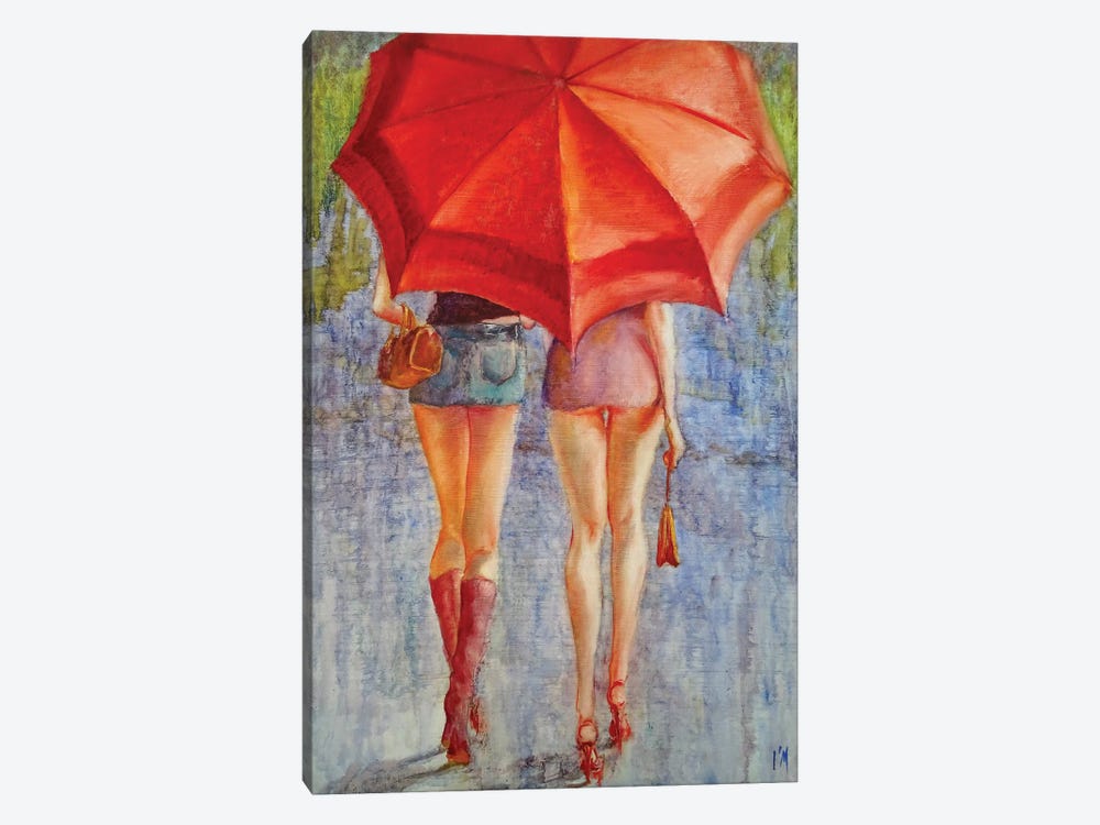 Micro Skirts by Isabel Mahe 1-piece Canvas Wall Art