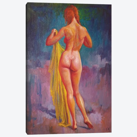 The Girl From Ipanema Canvas Print #IMA61} by Isabel Mahe Canvas Artwork