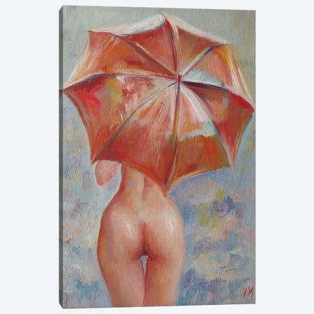 Wet Summer Canvas Print #IMA70} by Isabel Mahe Art Print