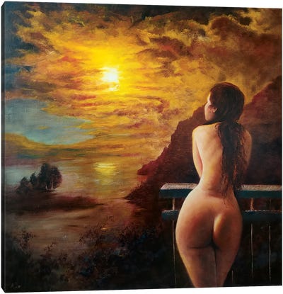 Sunset Canvas Art Print - Isabel Mahe