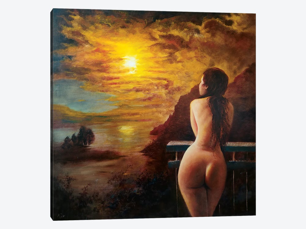 Sunset by Isabel Mahe 1-piece Canvas Art Print