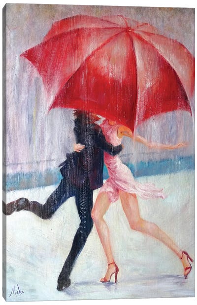 Amour Fou (Crazy Love) Canvas Art Print - Isabel Mahe