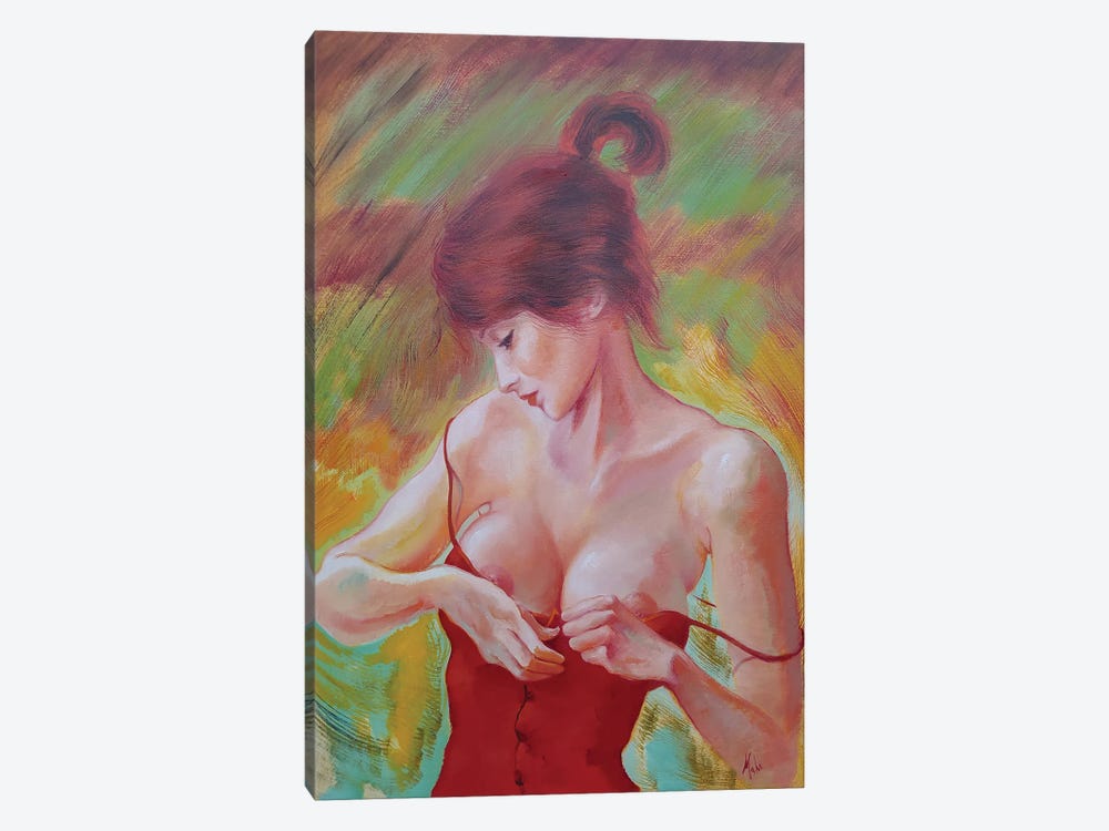 Wasp Waist by Isabel Mahe 1-piece Canvas Print