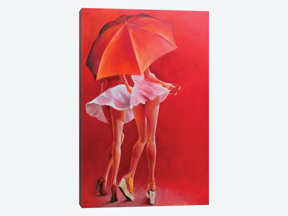 Summer Girls by Isabel Mahe 1-piece Canvas Print