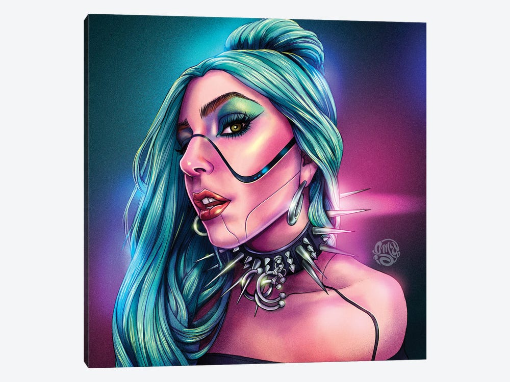 Lady Gaga Chromatica by ismaComics 1-piece Canvas Wall Art