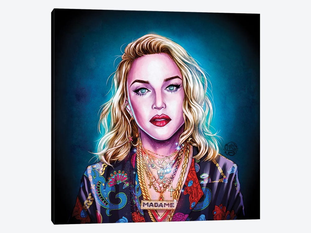 Madonna - Crave by ismaComics 1-piece Canvas Wall Art