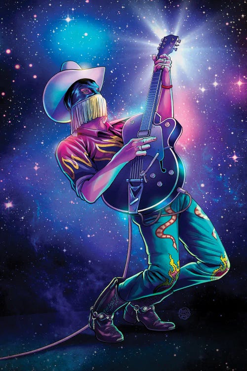 Orville Peck by ismaComics wall art