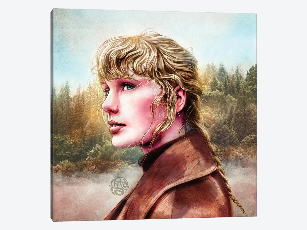 Taylor Swift - Evermore by ismaComics 1-piece Art Print